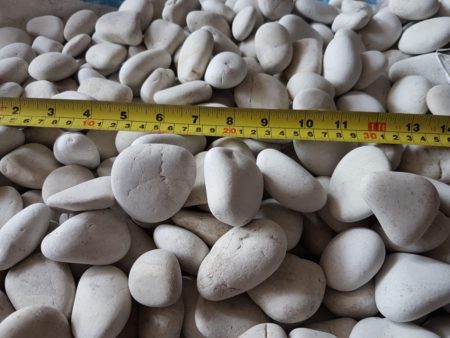 Gardenstone White Pebble 30-50mm, 20kg