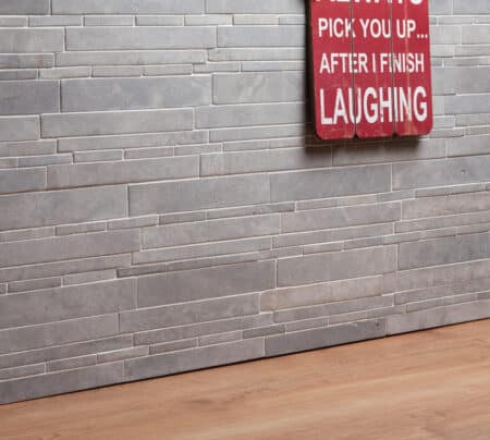 Legito Light Grey Wall Cladding, 300x300mm