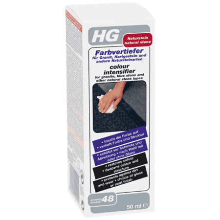 HG colour intensifier for marble, granite, blue stone and other
